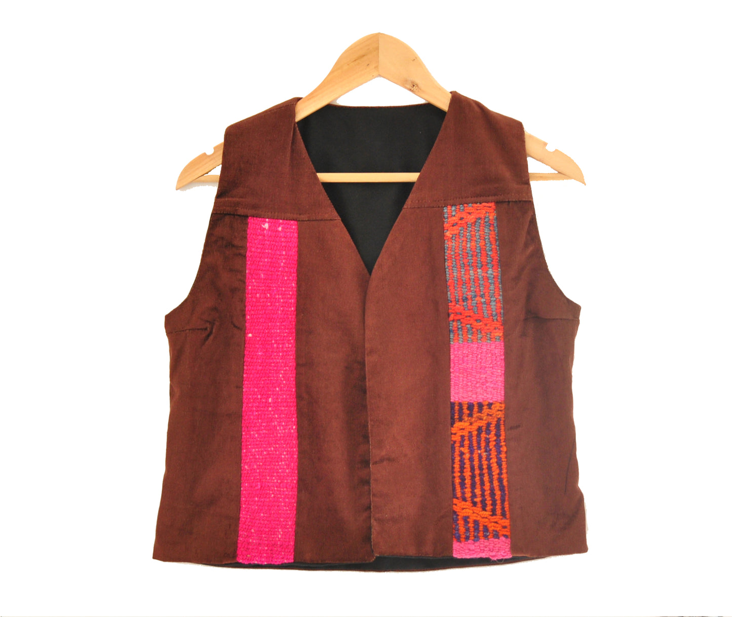 Handwoven Vest Brown