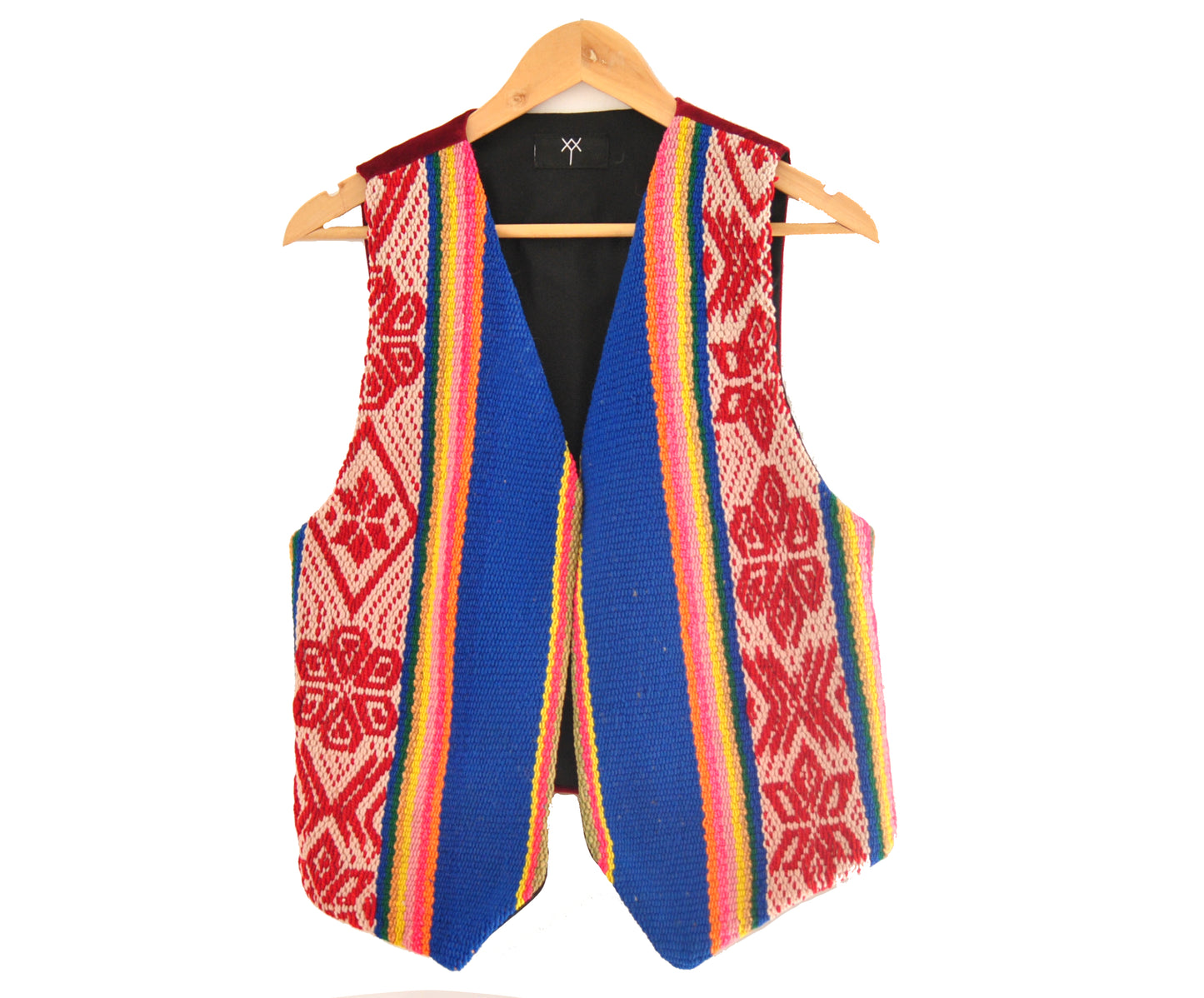 Handwoven Vest Vinous