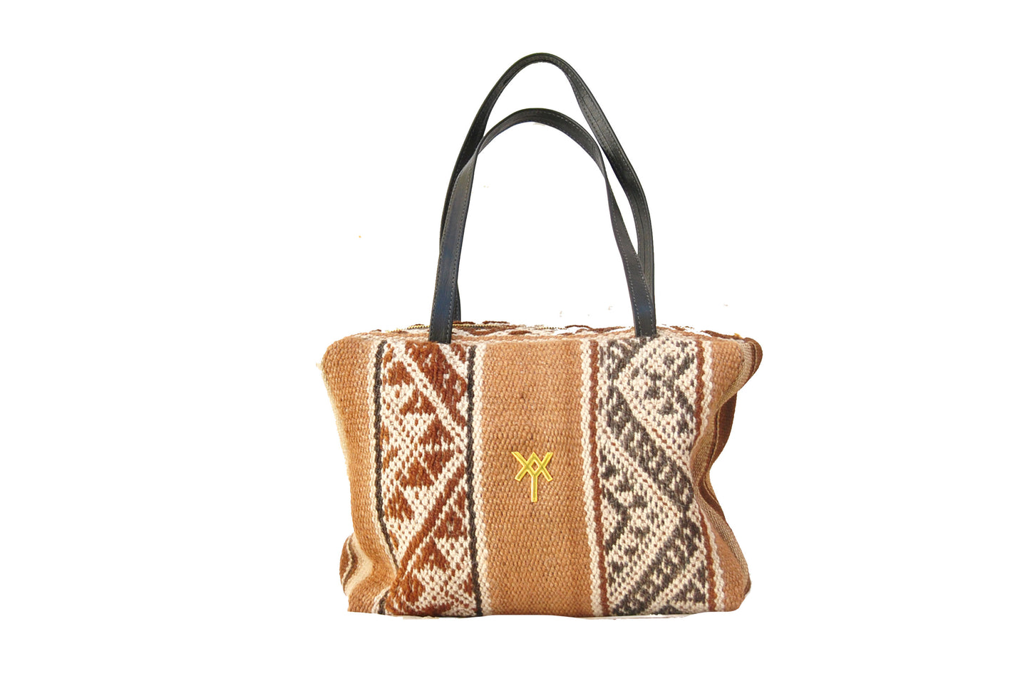 Handwoven Shoulder Bag Alpaca - Stylish and Sustainable Craftsmanship. Alba