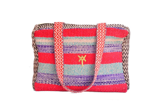 Handwoven Shoulder Bag - Stylish and Sustainable Craftsmanship. Alba Nova