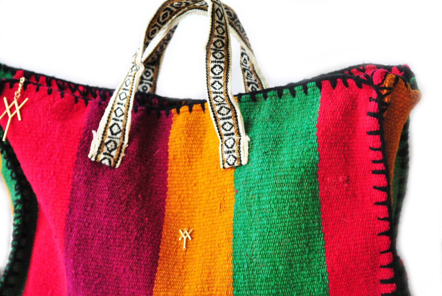 Handwove Travel Bag Alegria - Exclusive and sustainable Design