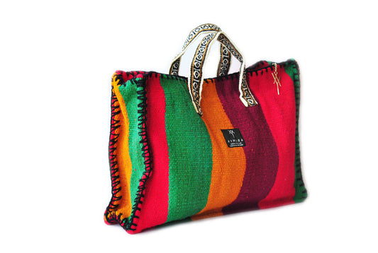 Handwove Travel Bag Alegria - Exclusive and sustainable Design